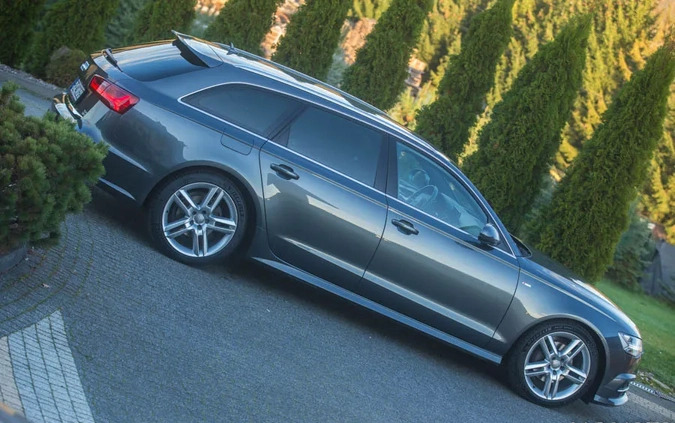 Audi A6 cena 99799 przebieg: 130000, rok produkcji 2017 z Szczytna małe 596